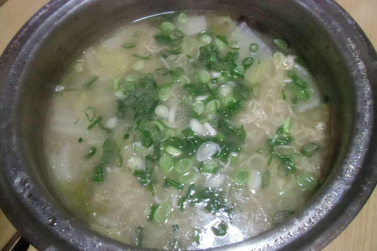 しゃぶしゃぶのシメ ラーメン レシピ 作り方 By ゆうやけだいや クックパッド 簡単おいしいみんなのレシピが353万品