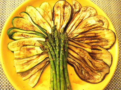 春野菜のグリルパン焼の写真