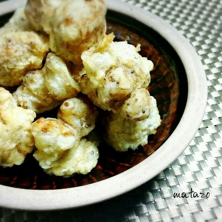 【糖質制限】菊芋の天ぷら