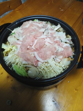 ポカポカ生姜鍋♪