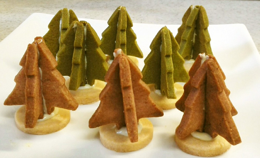 クリスマスツリークッキーの画像