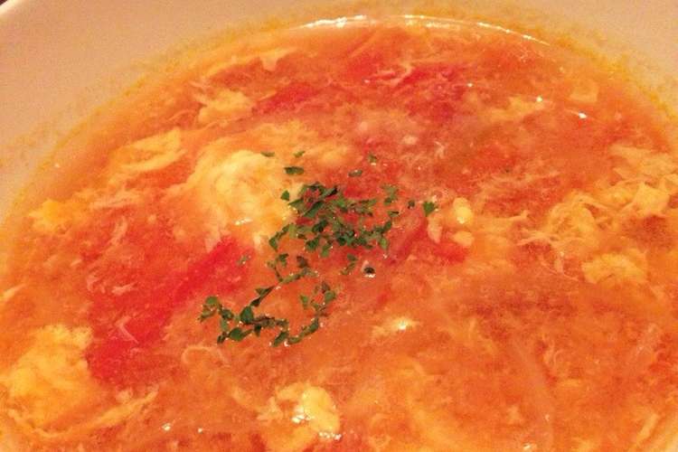 トマ玉塩スープのかけごはん アイスム