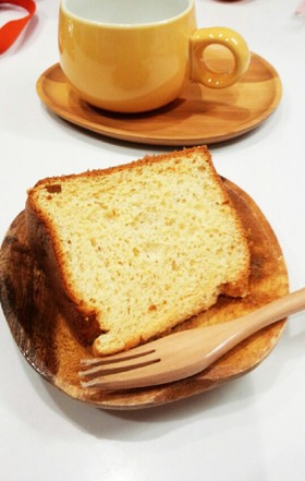 強力粉でカステラシフォン!