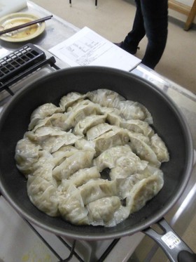 アジのなめろうを応用したヘルシー魚餃子