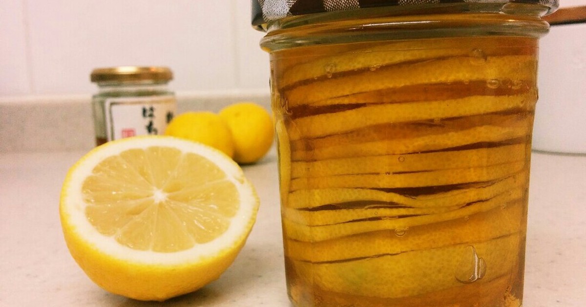 レモンの蜂蜜漬け 無添加 はちみつレモン レシピ 作り方 By Mitokix クックパッド