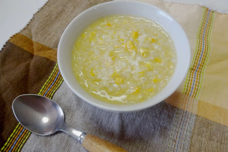 簡単おかゆ 風邪 病気 夜食に レシピ 作り方 By Kokubo クックパッド 簡単おいしいみんなのレシピが377万品