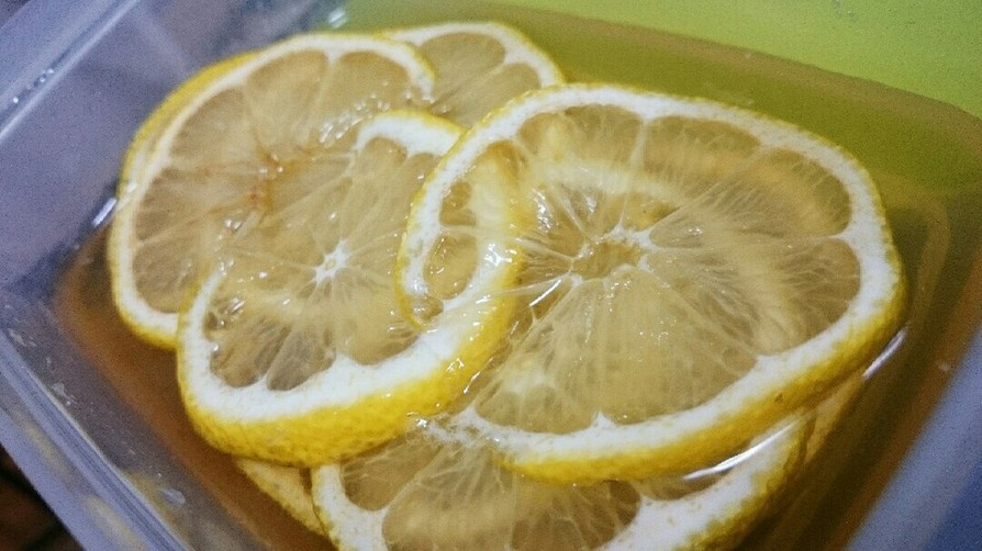 レモンのはちみつ漬けの画像