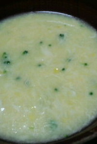 コーンスープの素で☆簡単中華卵スープ