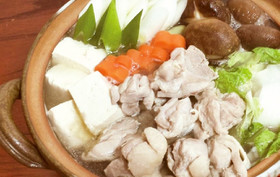 鶏肉の簡単水炊き