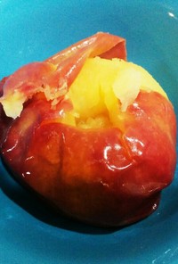 ルクエで簡単☆まるごと蒸しリンゴ