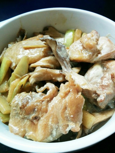 鶏と余り野菜のコク旨マヨポン炒めの写真