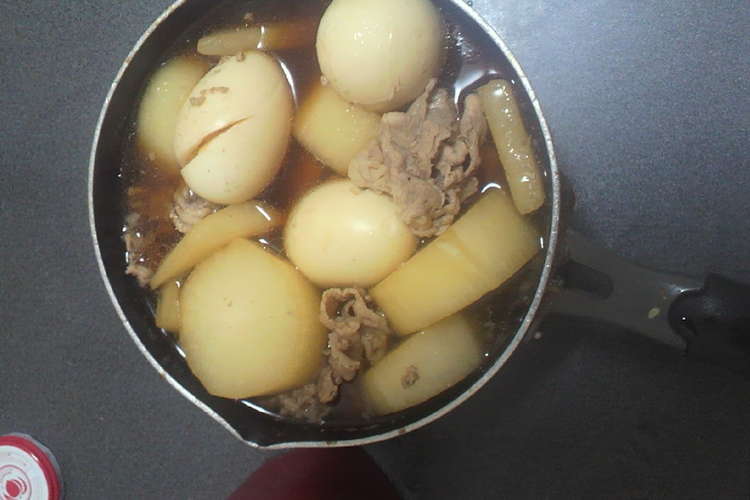 大根そぼろ 煮卵カレーシチュー用肉で レシピ 作り方 By クックワンピース クックパッド 簡単おいしいみんなのレシピが360万品
