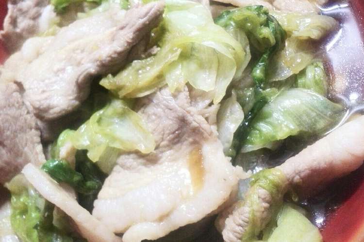 レタス１個消費 簡単激ウマ生姜焼き レシピ 作り方 By おりん クックパッド 簡単おいしいみんなのレシピが359万品