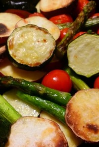 グリルパンで簡単！野菜のシンプルグリル