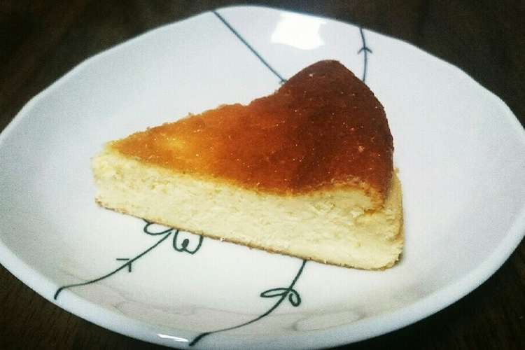 土台なし 簡単ベイクドチーズケーキ レシピ 作り方 By いちごチョコ クックパッド 簡単おいしいみんなのレシピが353万品