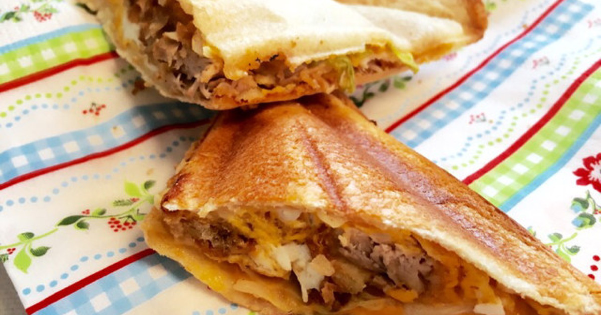 お手軽ホットサンド ＊とんかつリメイク＊ by R＊Kon 【クックパッド】 簡単おいしいみんなのレシピが351万品