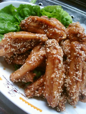 簡単うまいっ★甘辛ガーリックチキン