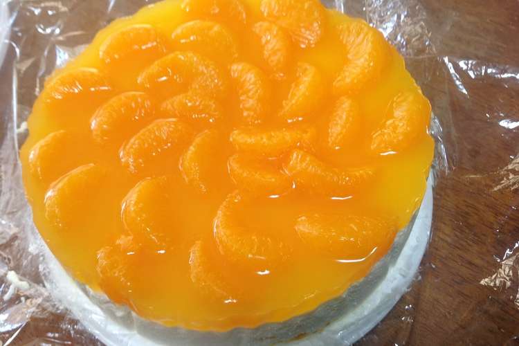 みかんのレアチーズケーキ レシピ 作り方 By Cafe77 クックパッド 簡単おいしいみんなのレシピが350万品