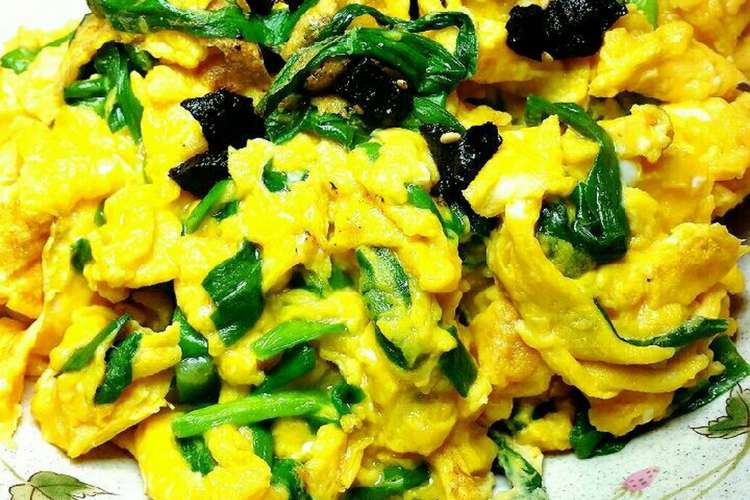 黒にんにくニラ玉 レシピ 作り方 By Vivion クックパッド 簡単おいしいみんなのレシピが360万品