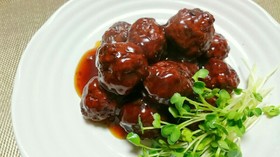 何個でも食べれちゃう☆肉団子の甘酢