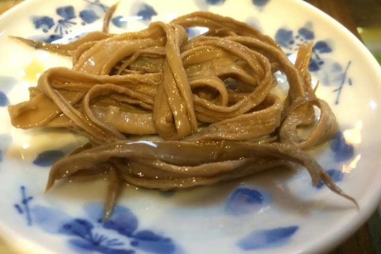 なまこの筋肉 干しなまこだと取りやすい レシピ 作り方 By 来福life水産 クックパッド 簡単おいしいみんなのレシピが361万品