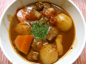 クリスマスにも!トマト入りビーフシチュー