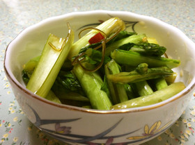 ちょうど良い味かげんの野沢菜時漬け