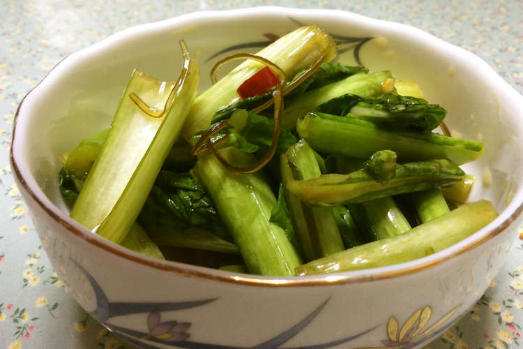 ちょうど良い味かげんの野沢菜時漬け レシピ 作り方 By アタック １ クックパッド 簡単おいしいみんなのレシピが353万品