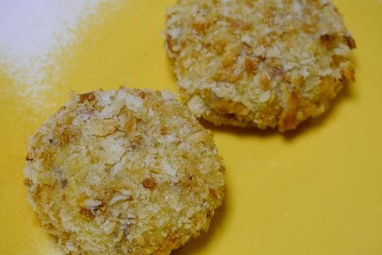 焼きパン粉で 揚げないポテトコロッケ レシピ 作り方 By だんどり亭 クックパッド 簡単おいしいみんなのレシピが357万品
