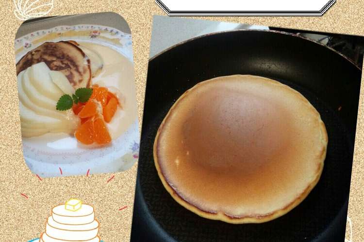 もちもち豆乳パンケーキ レシピ 作り方 By 野菜ソムリエ華 クックパッド 簡単おいしいみんなのレシピが350万品
