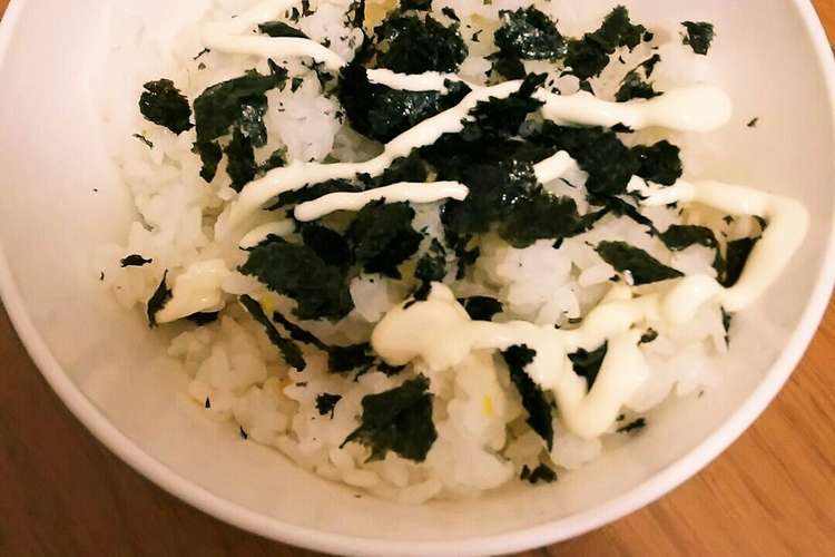 海苔マヨネーズご飯 レシピ 作り方 By 翔舞ママ クックパッド 簡単おいしいみんなのレシピが352万品