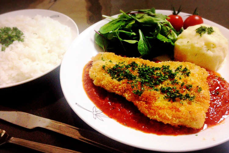 フライパンで簡単 ミラノ風カツレツ レシピ 作り方 By Ryuryutkm クックパッド 簡単おいしいみんなのレシピが352万品