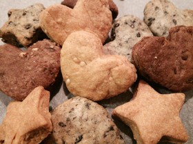 サクサク簡単!バター&卵不使用クッキー