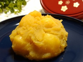 簡単おせち◆くちなし無しで黄金栗きんとん