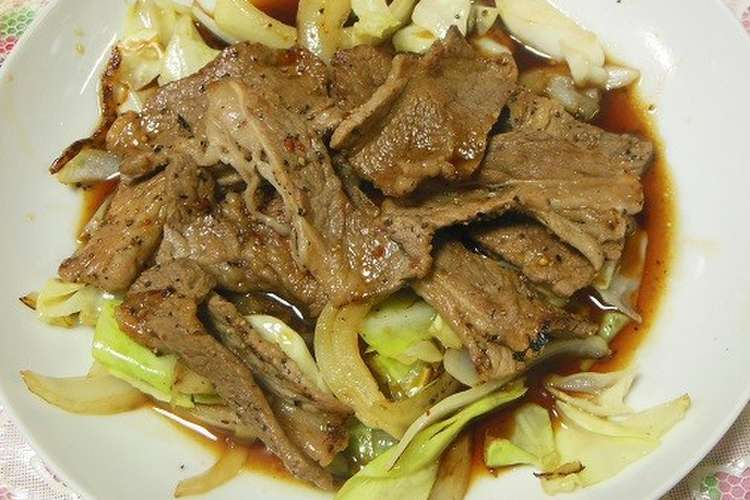 牛バラ キャベツの甘醤油炒め レシピ 作り方 By Masayukiz クックパッド 簡単おいしいみんなのレシピが352万品