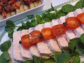 ロースハムのテリーヌ