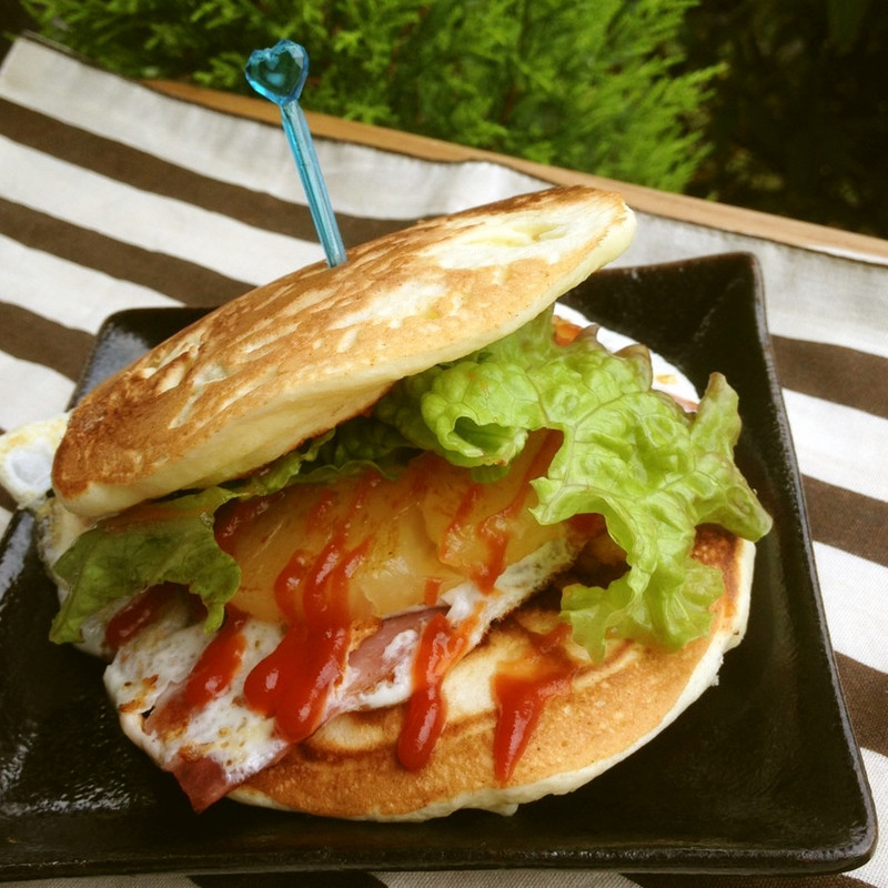 ハンバーガーケーキのレシピ