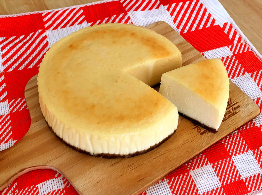 ライトノーベイクチーズケーキのレシピ