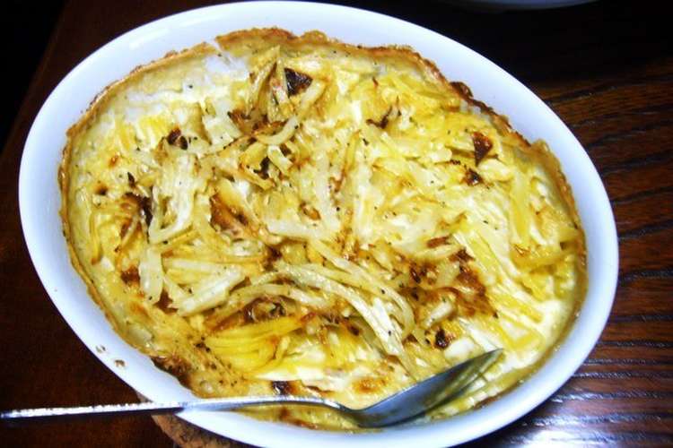 細切りポテトの生クリームグラタン レシピ 作り方 By Horikamaro クックパッド 簡単おいしいみんなのレシピが349万品
