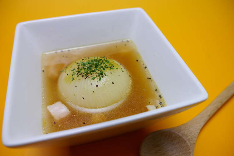 淡路島オニオンスープ オオツエ風 レシピ 作り方 By 福シェフ クックパッド 簡単おいしいみんなのレシピが352万品