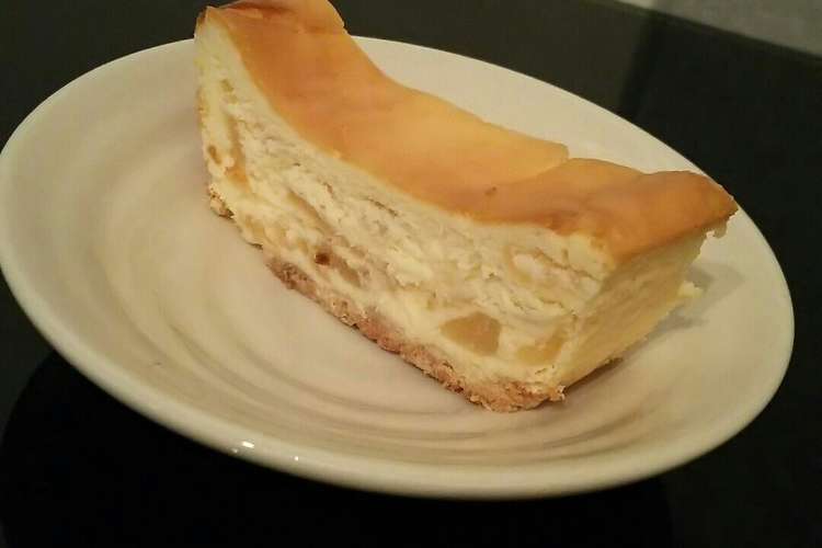 リンゴのベイクドチーズケーキ レシピ 作り方 By Coccorin クックパッド 簡単おいしいみんなのレシピが350万品