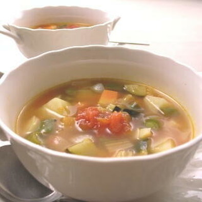 時短☆簡単　基本の夏野菜スープの写真