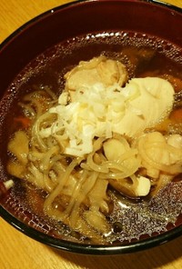 めんつゆで簡単(^^)芋の子汁