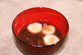 10分で!お正月に白玉ぜんざい♡おしるこ
