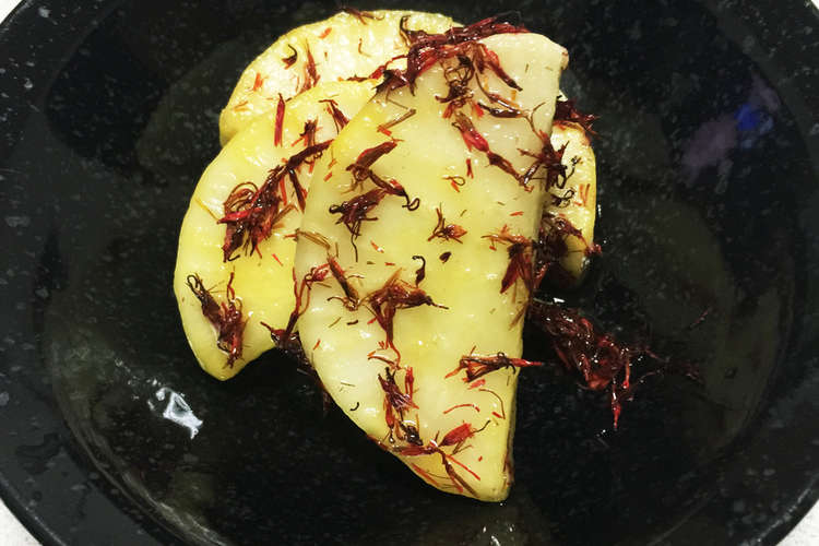 大根漬 紅花バージョン レシピ 作り方 By Negi222 クックパッド 簡単おいしいみんなのレシピが373万品