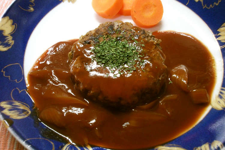 キャベツ入りハンバーグ 手作りデミソース レシピ 作り方 By 331ミミイ クックパッド 簡単おいしいみんなのレシピが355万品