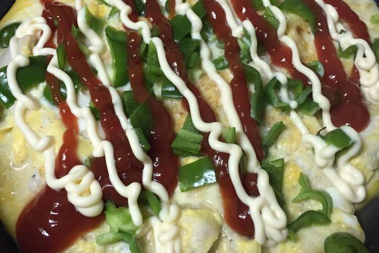 鶏胸肉と卵で糖質制限ピザ レシピ 作り方 By モモコロ07 クックパッド