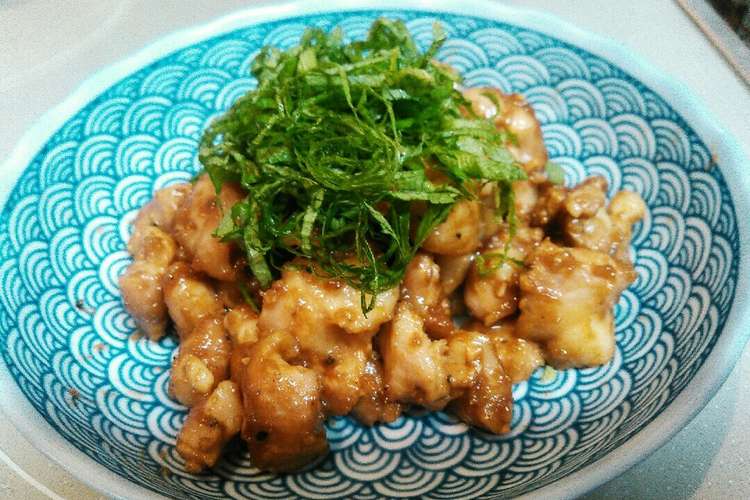 揚げない膝軟骨のポン酢でさっぱり炒め レシピ 作り方 By たいのおかしら厨房 クックパッド 簡単おいしいみんなのレシピが359万品