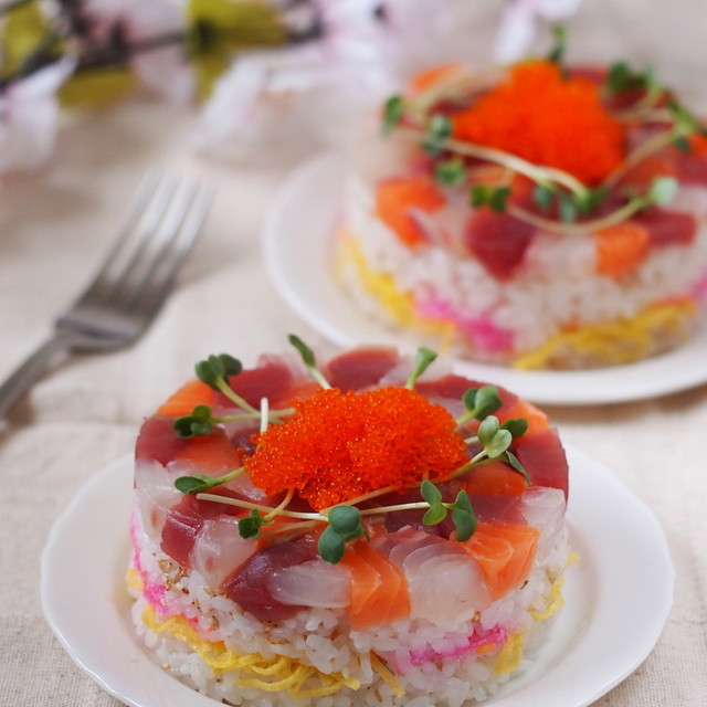 ひな祭りのお寿司ケーキ レシピ 作り方 By ゆずママ クックパッド 簡単おいしいみんなのレシピが360万品