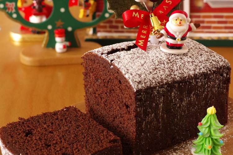 Hmで超簡単クリスマスチョコレートケーキ レシピ 作り方 By めろんぱんママ クックパッド